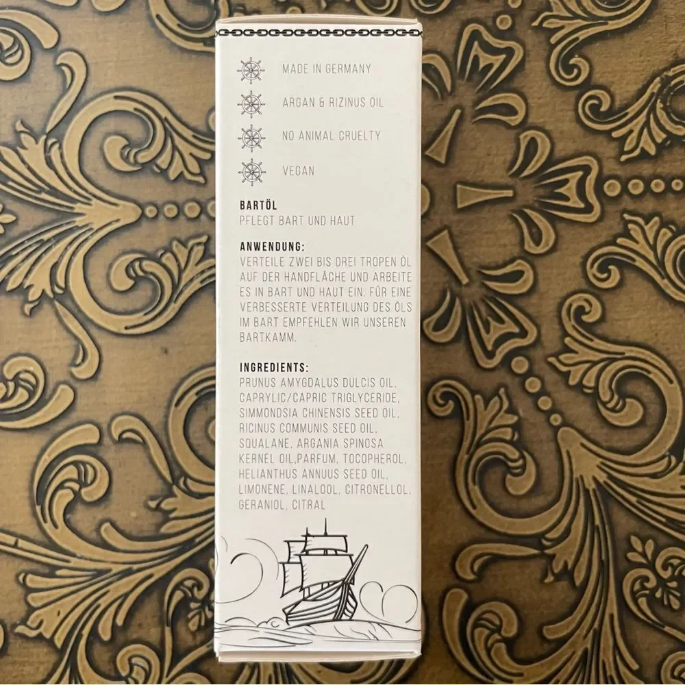 Störtebekker Beard Oil “Crusoe” 50ml All Natural German